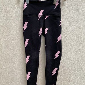 Spiritual Gangster Pink Lightning Bolt Leggings 6